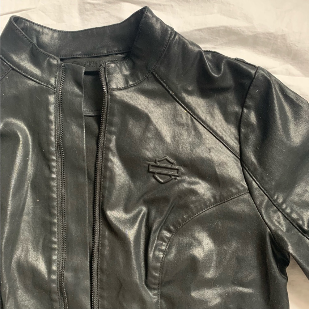 Harley Davidson lightweight coated riding jacket